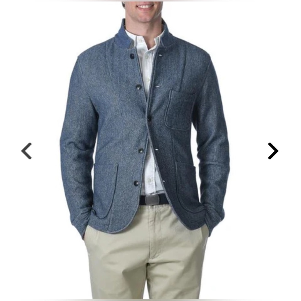 Grayers Albermale Herringbone Knit Blazer - Large